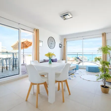 Cahna Mare 2 Pieces Cros-de-cagnes 아파트 *