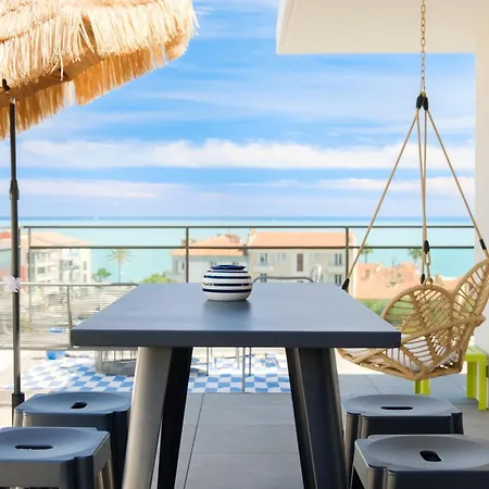 아파트 Cahna Mare 2 Pieces Cros-de-cagnes *