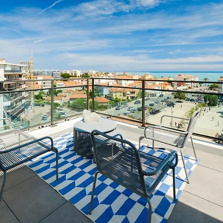 Cahna Mare 2 Pieces Cros-de-cagnes 아파트